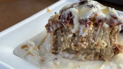 Pretzel Bread Pudding