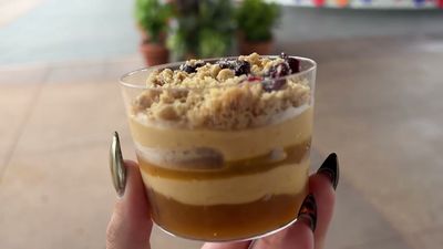 Pumpkin Cheesecake Mousse Trifle — photo from a ParkEats review