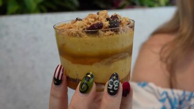 Pumpkin Cheesecake Mousse Trifle — photo from a ParkEats review