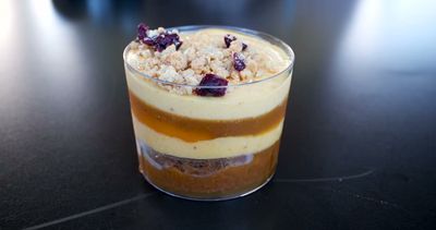 Pumpkin Cheesecake Mousse Trifle — photo from a ParkEats review