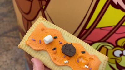 Pumpkin Lunch Box Tart — photo from a ParkEats review