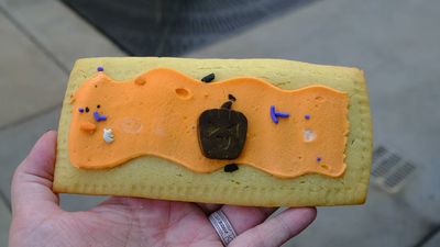 Pumpkin Lunch Box Tart — photo from a ParkEats review