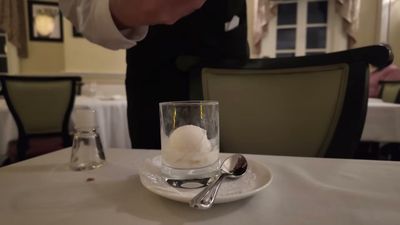 Refreshing Palate Cleanser — photo from a ParkEats review