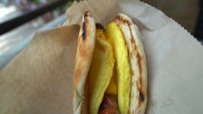 Ronto Morning Wrap — photo from a ParkEats review