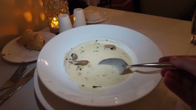 Soupe de moules aux pistils de safran