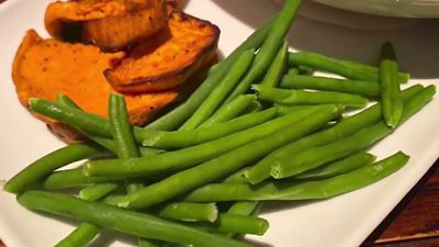 Steamed Fresh Green Beans