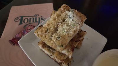 Tony's Garlic Bread For The Table