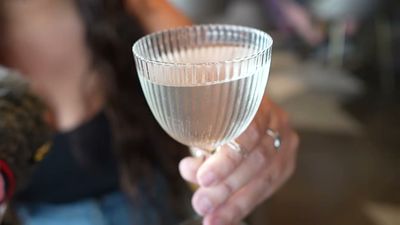 Tuscan Olive Oil Martini