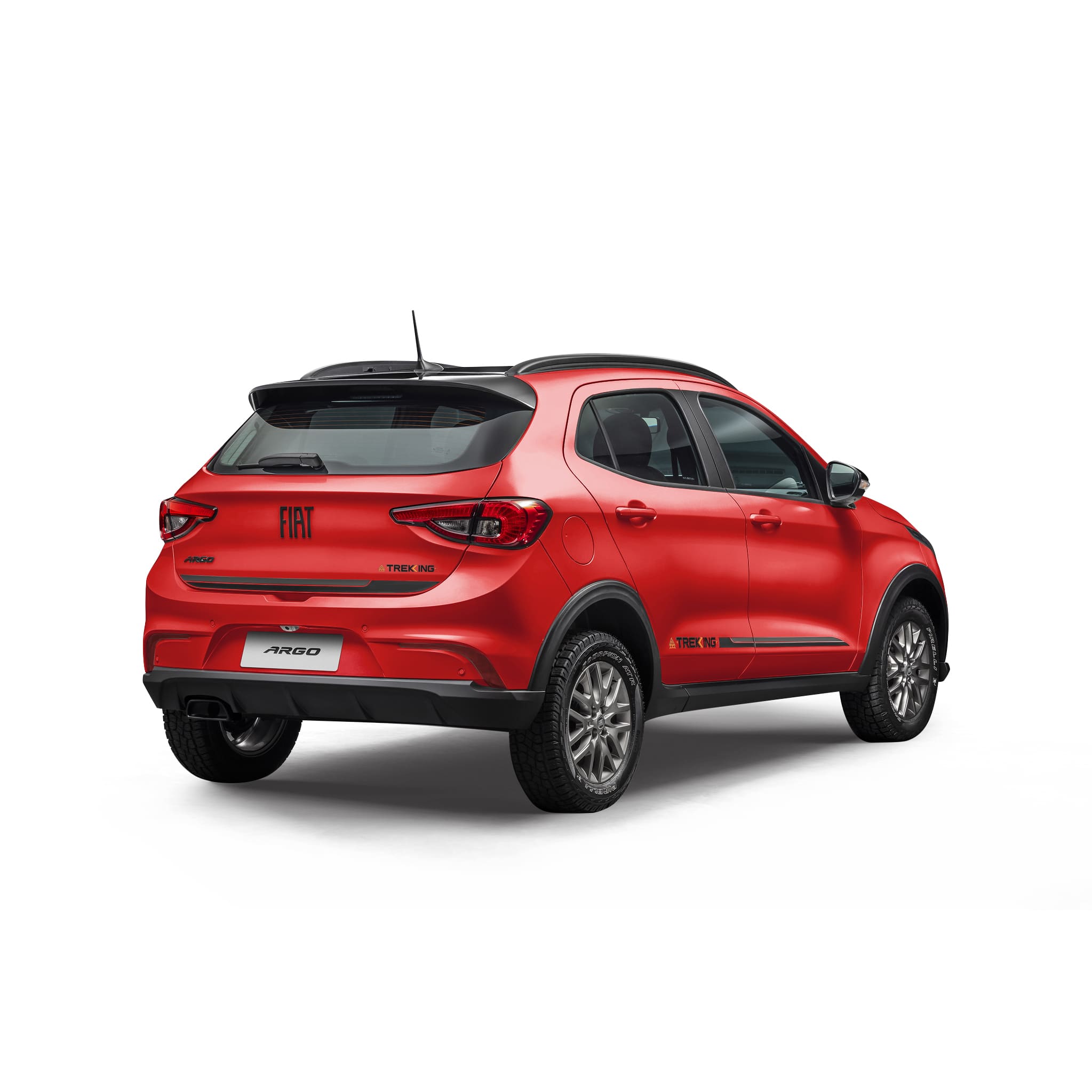 Fiat ARGO TREKKING 1.3L 4X2 MT ROJO MONTE CARLO + TETO NEGRO Exterior 3