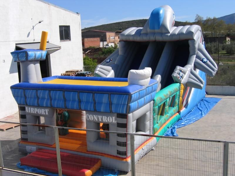 Alquiler castillos hinchables con tobogan