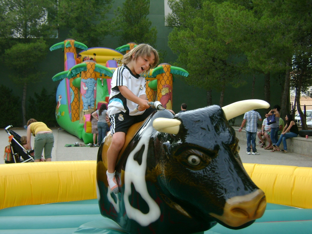 Toro mecánico de agua DiverPark Mallorca