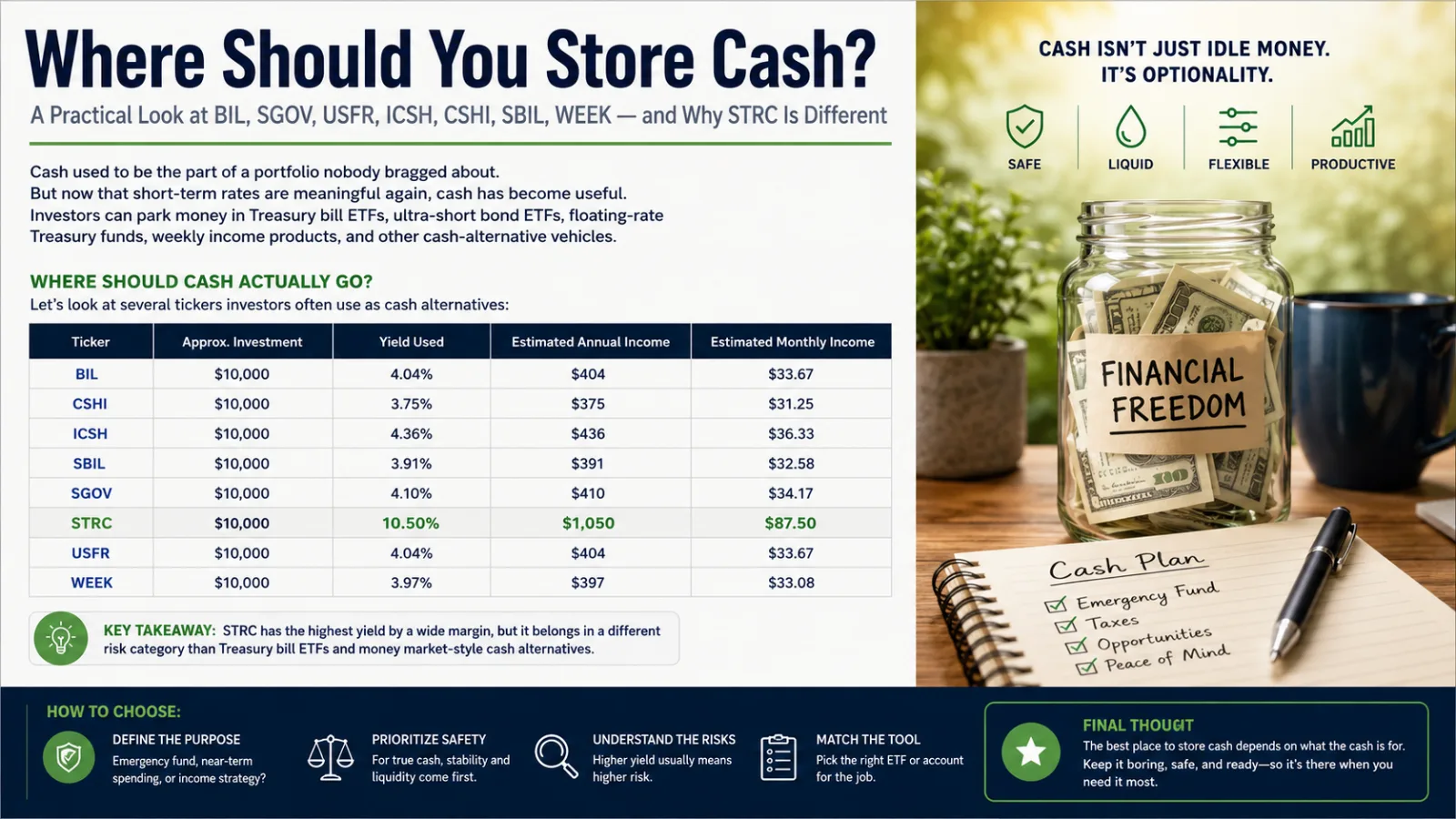 Where Should You Store Cash?