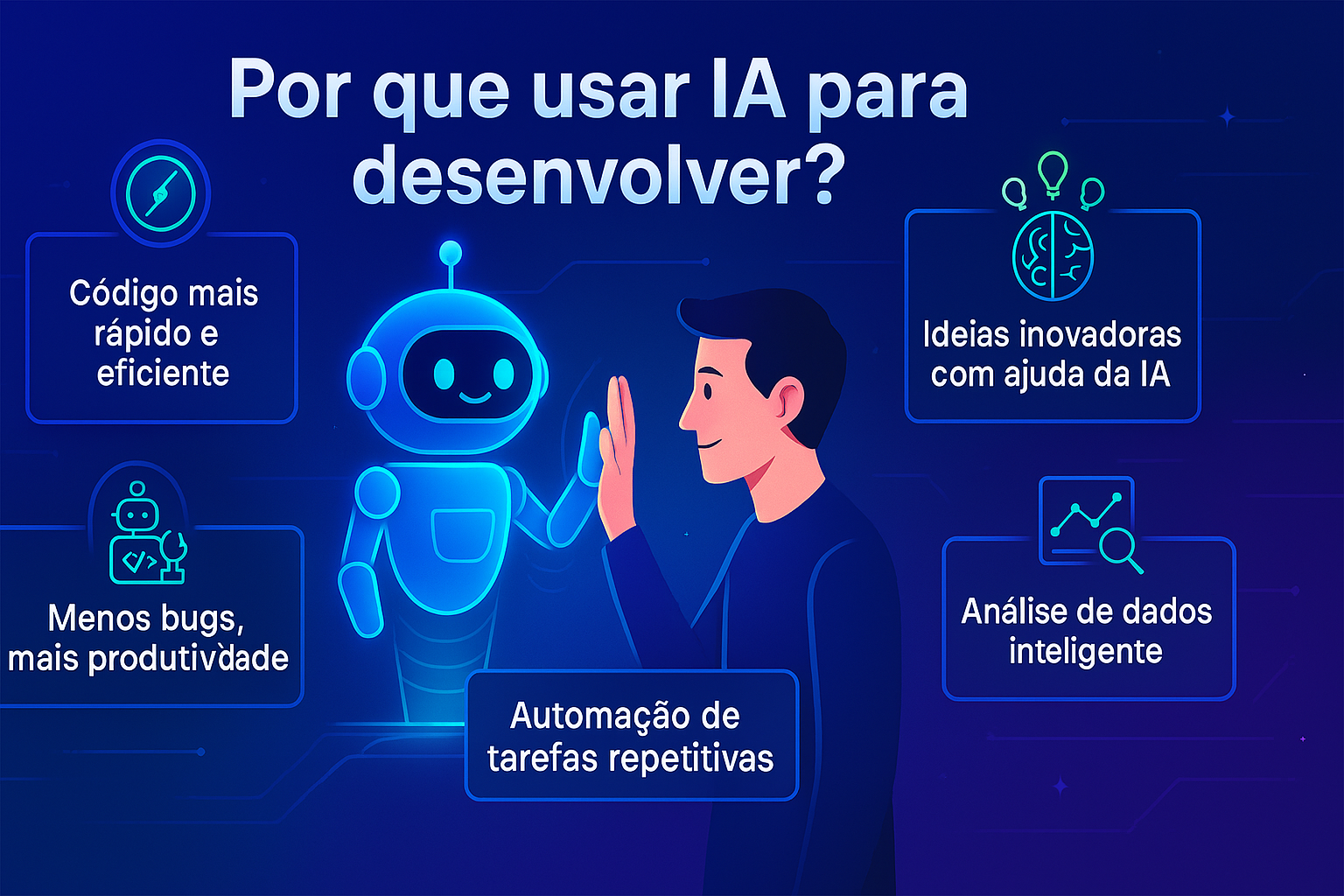 Por que usar IA para desenvolver?