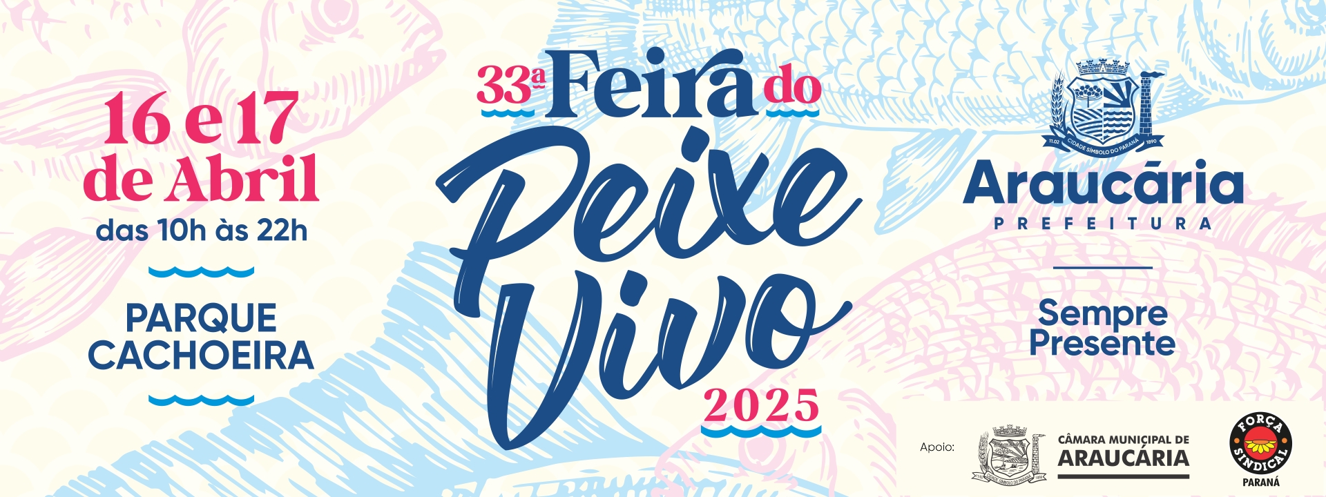Confira as atrações que você vai encontrar na 33.ª Feira do Peixe Vivo
