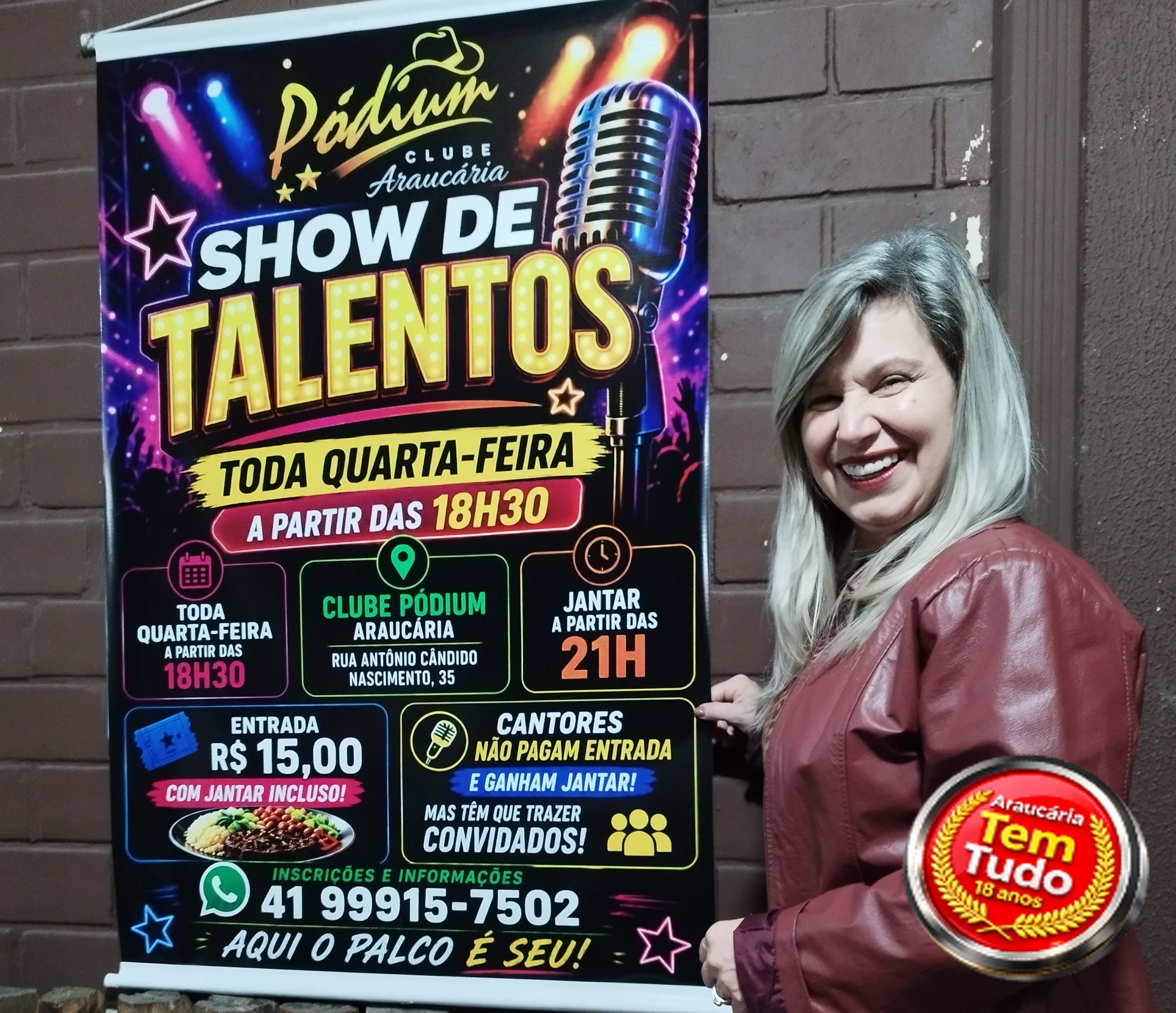 PODIUM SHOW DE TALENTOS