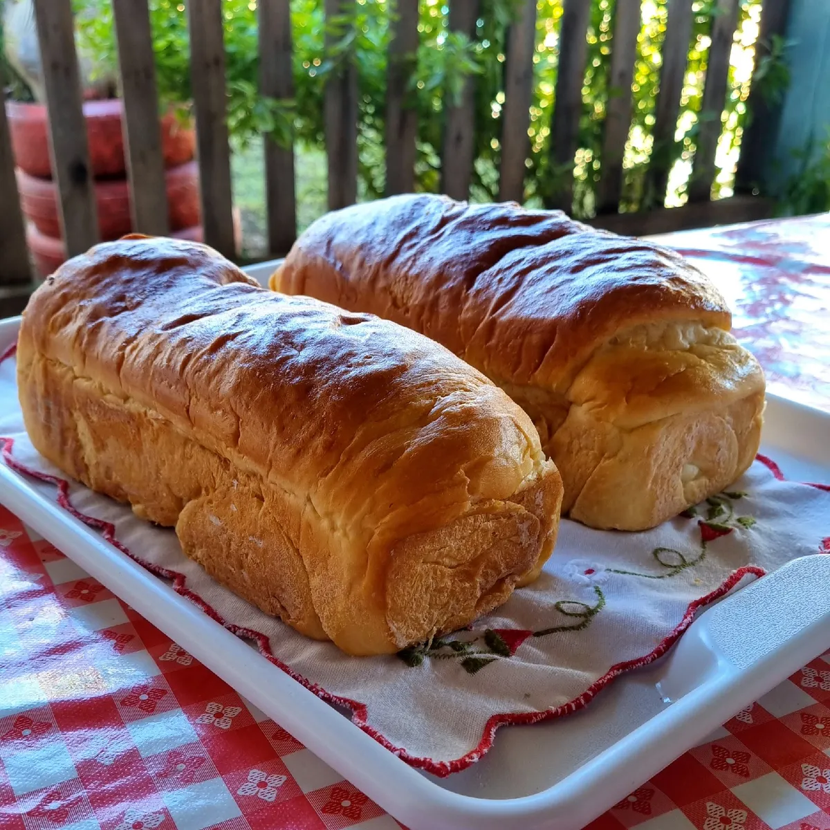 Pão caseiro - Produto artesanal da Delícias da Roça