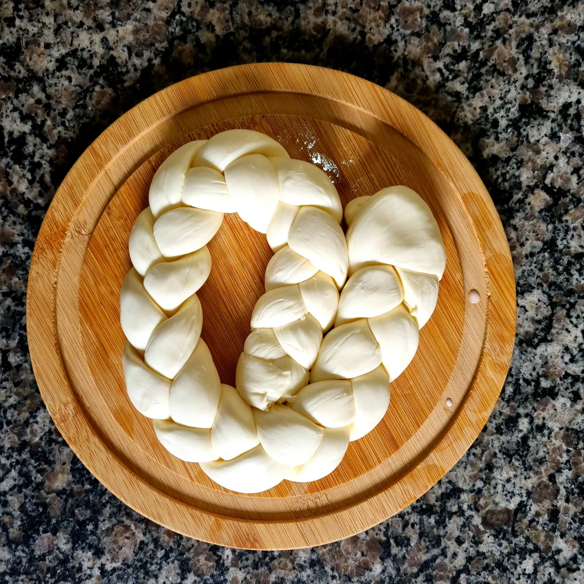 Queijo Trançado - Produto artesanal da Delícias da Roça
