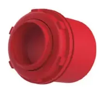 Conector box reto vermelho para eletroduto