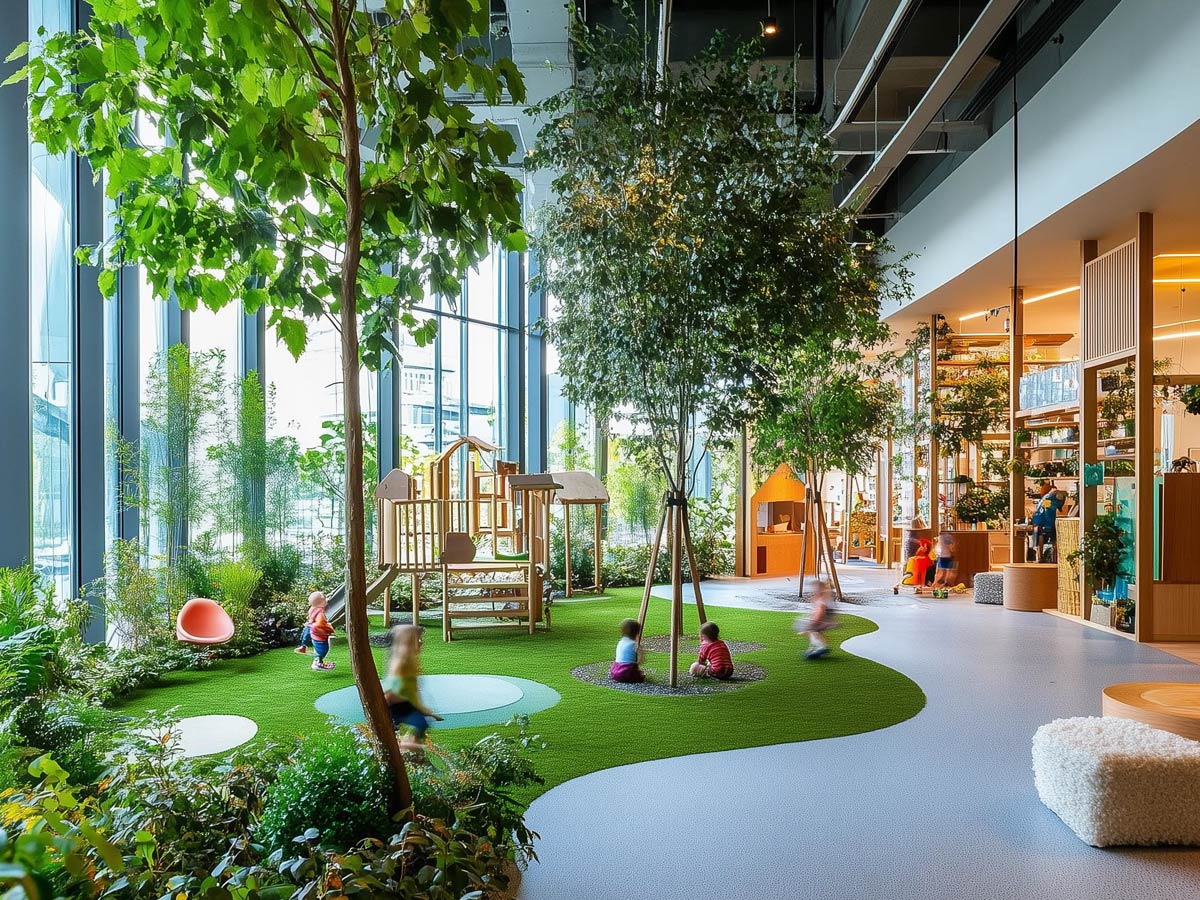 DLF Privana North — indoor children's play garden