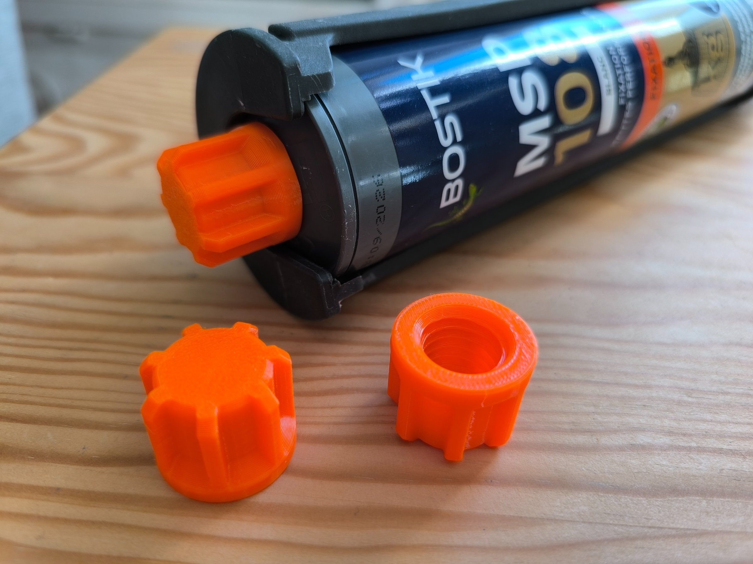 BOUCHONS POUR CARTOUCHES SILICONES X 3