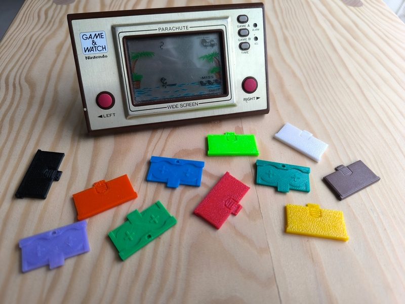 CACHE PILES NINTENDO GAME&WATCH X 4