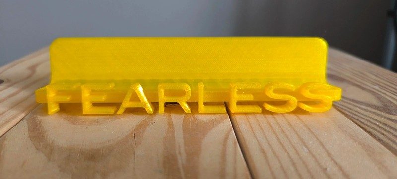 SUPPORT TS CD FEARLESS X 1