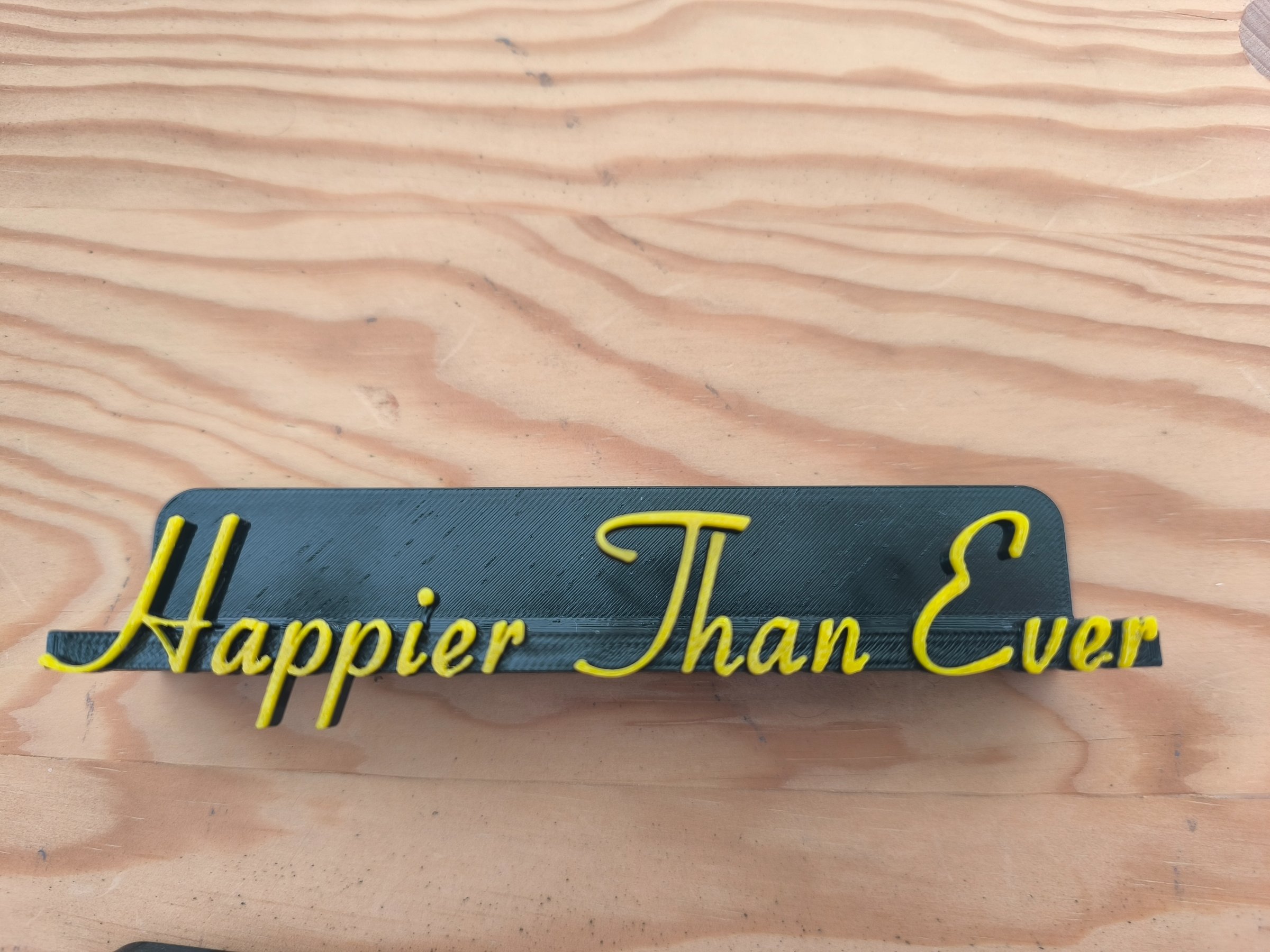 SUPPORT BILLIE EILISH CD HAPPIER THAN EVER X 1