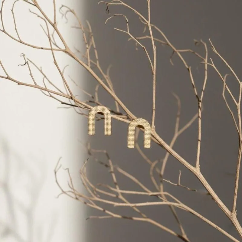 Minimalist U-Shaped Earrings