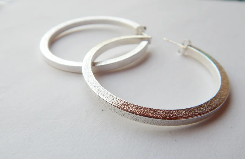 Sterling Silver Hoops