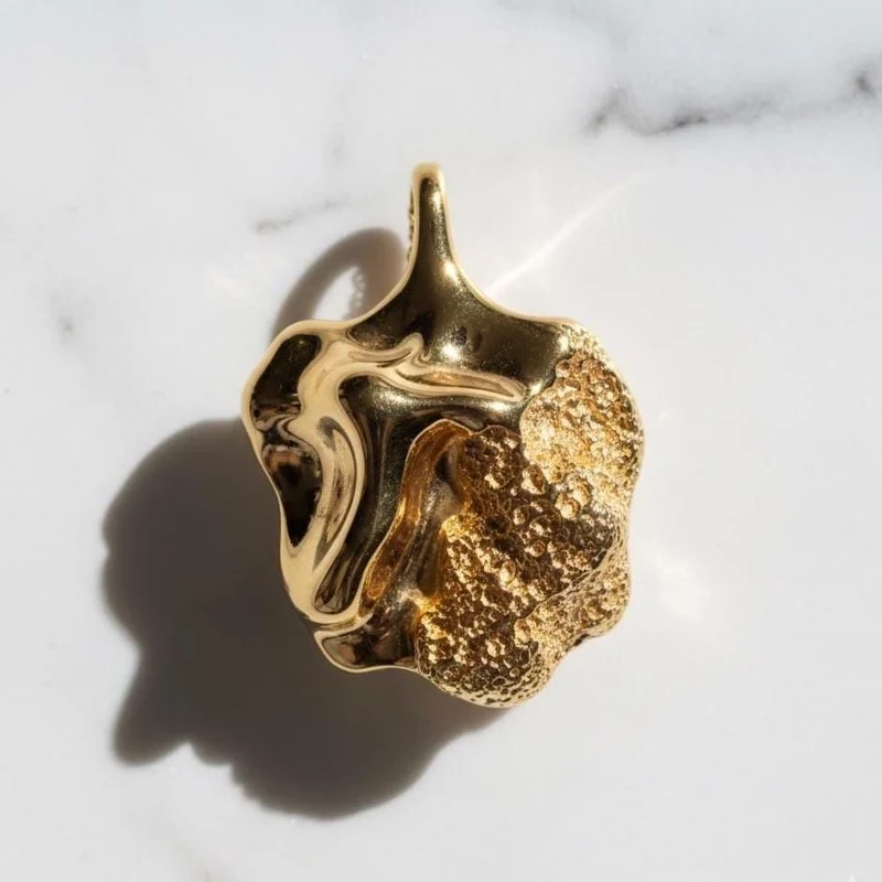 Molten Gold Pendant