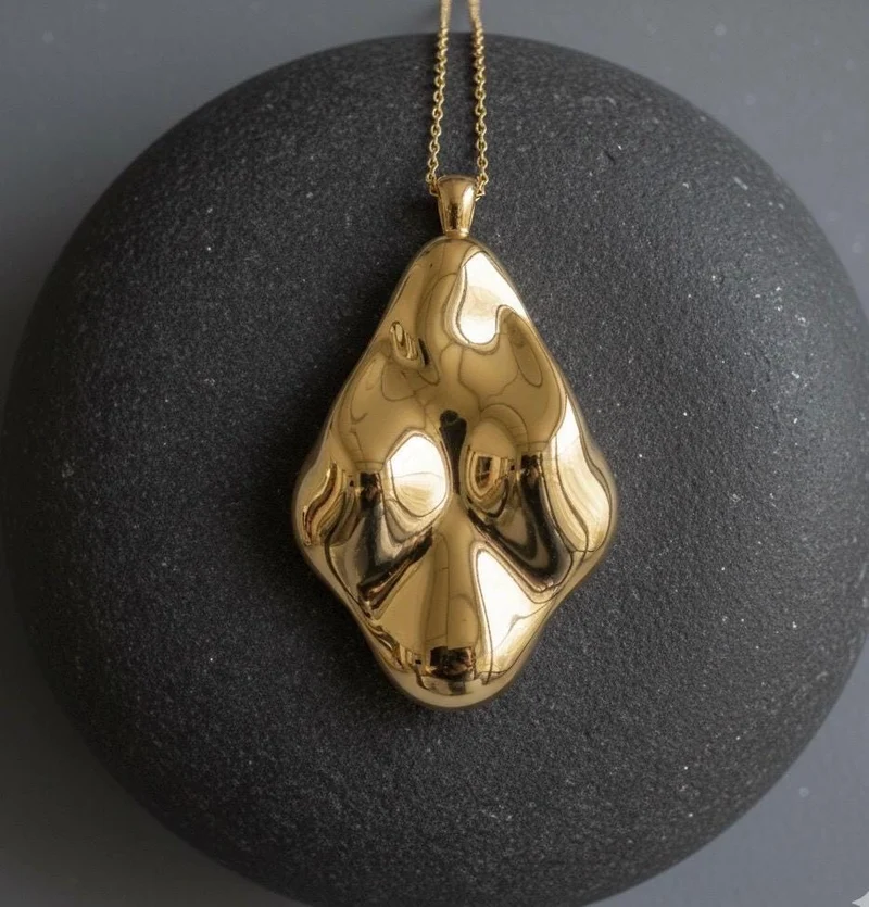 14k Solid Gold Pendant