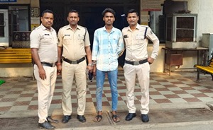 अस्पताल में रखे मोबाईल चोरी  बसंतपुर पुलिस ने दो घंटे के भीतर आरोपी को किया गिरफ्तार 