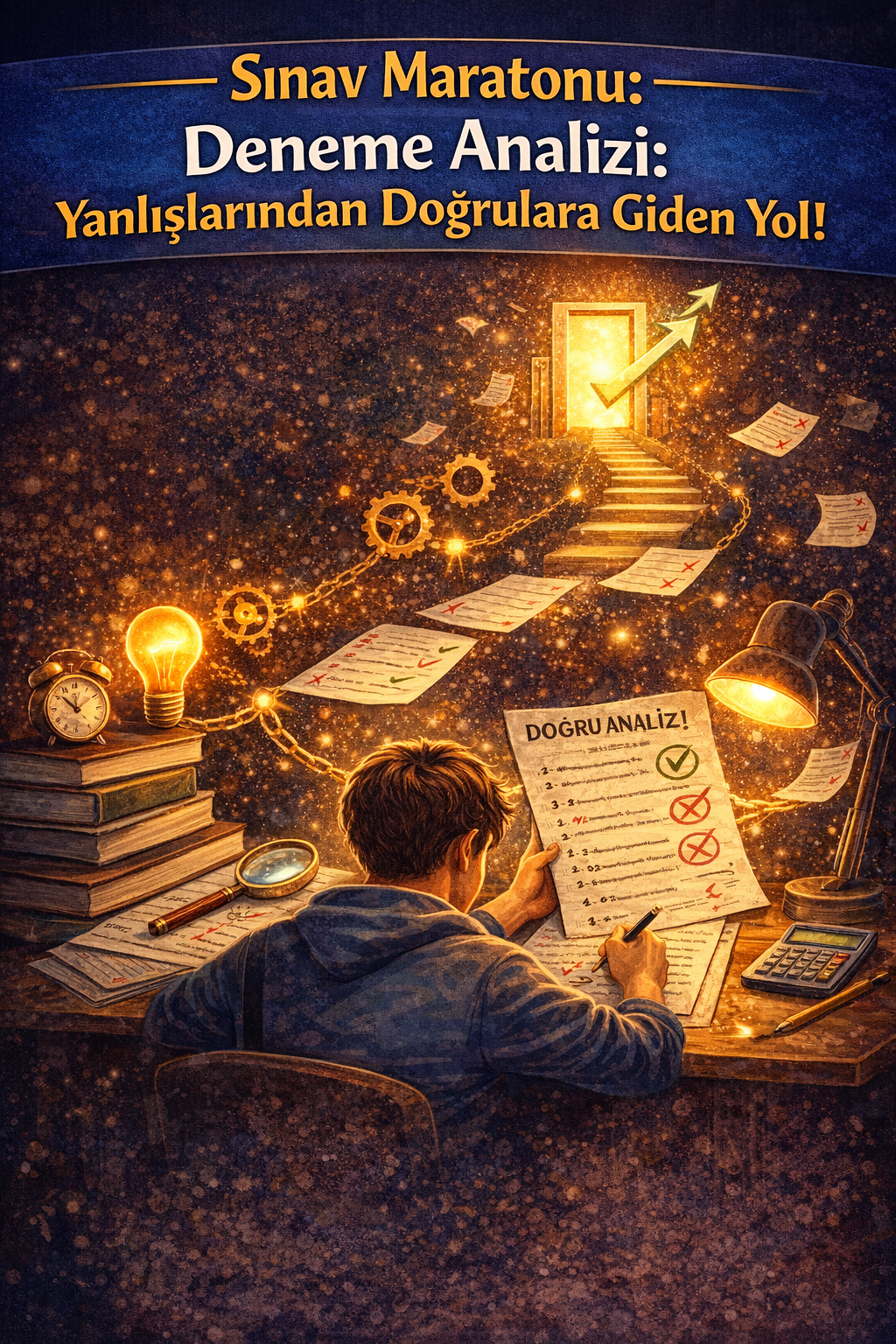 Sınav Maratonu: Deneme Analizi: Yanlışlarından Doğrulara Giden Yol!