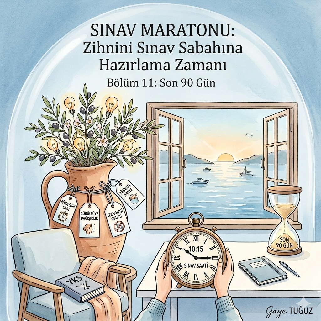 SINAV MARATONU: Zihnini Sınav Sabahına Hazırlama Zamanı