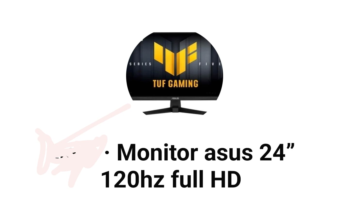 Monitor de 24 120 hz full hd