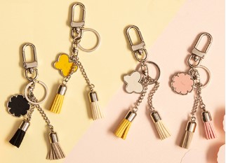 Hope butterfly key ring
