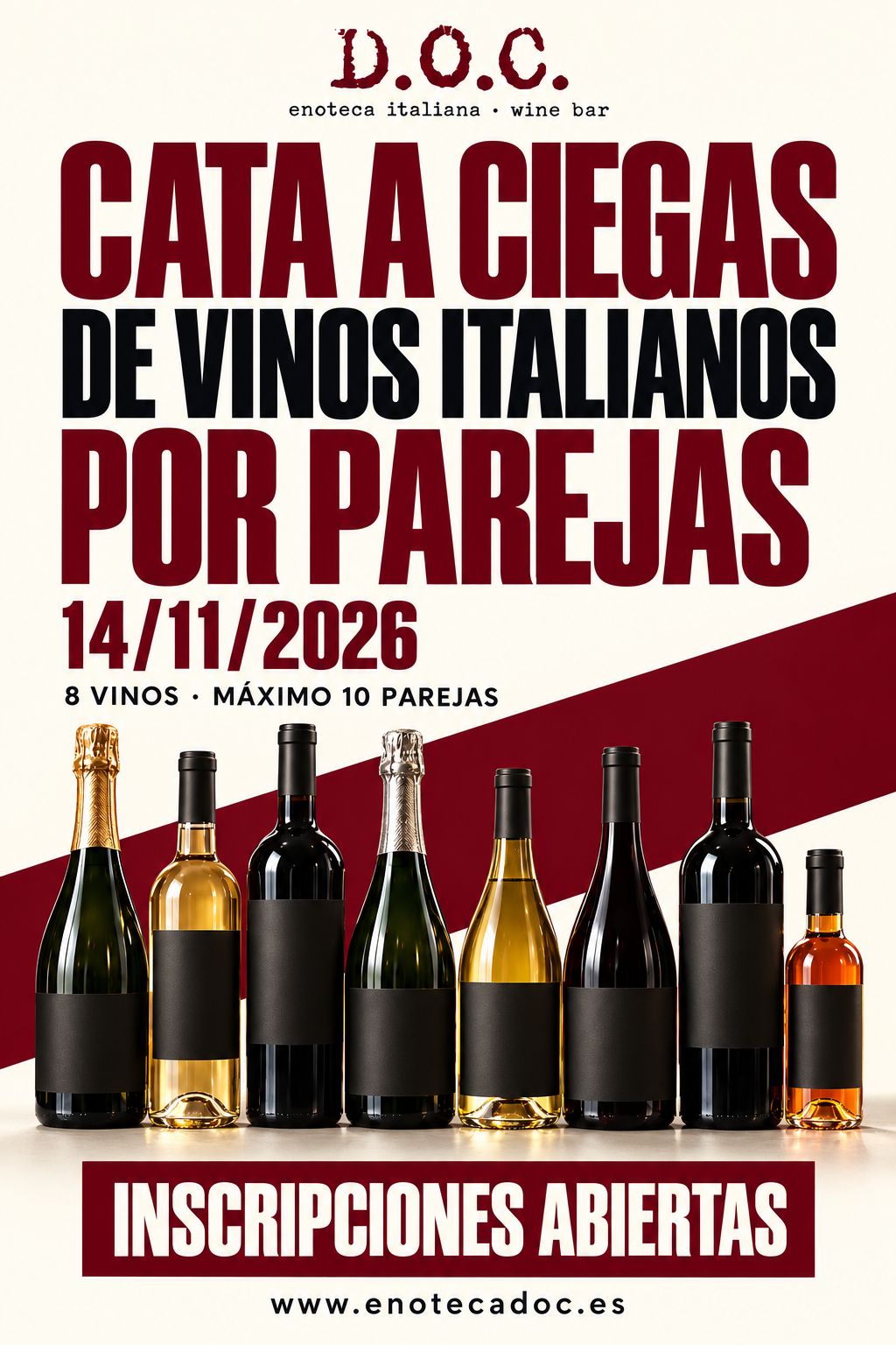 CATA A CIEGAS POR PAREJA