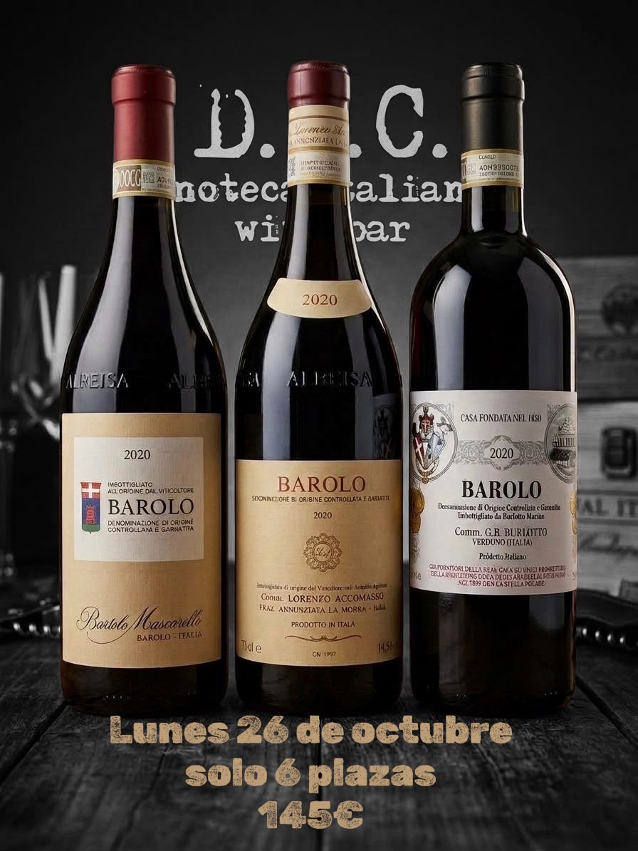3 GRANDES BAROLO. 6 APASIONADOS. NADA MÁS