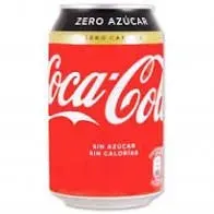 Bote Coca-Cola Zero Zero