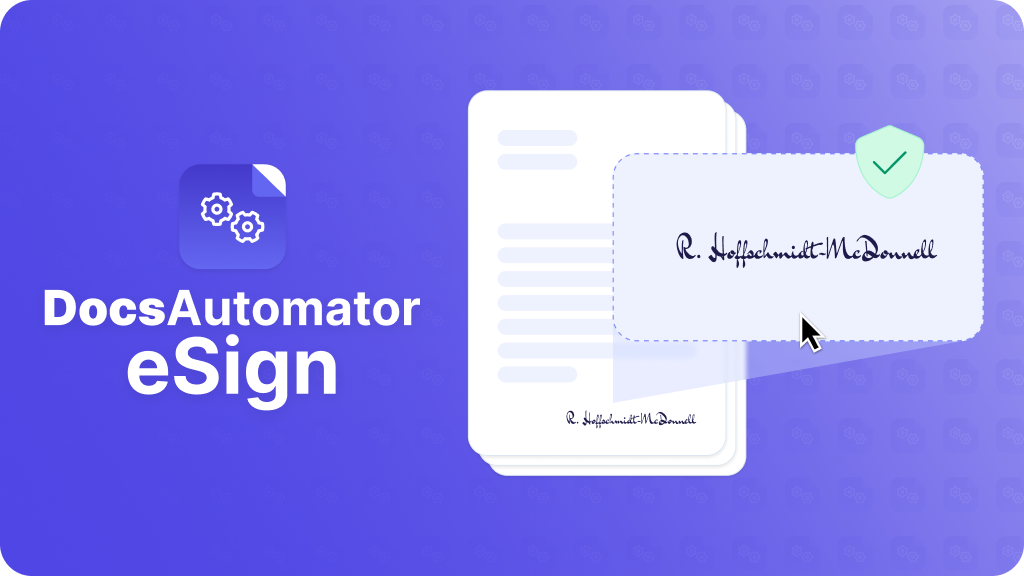 DocsAutomator eSign