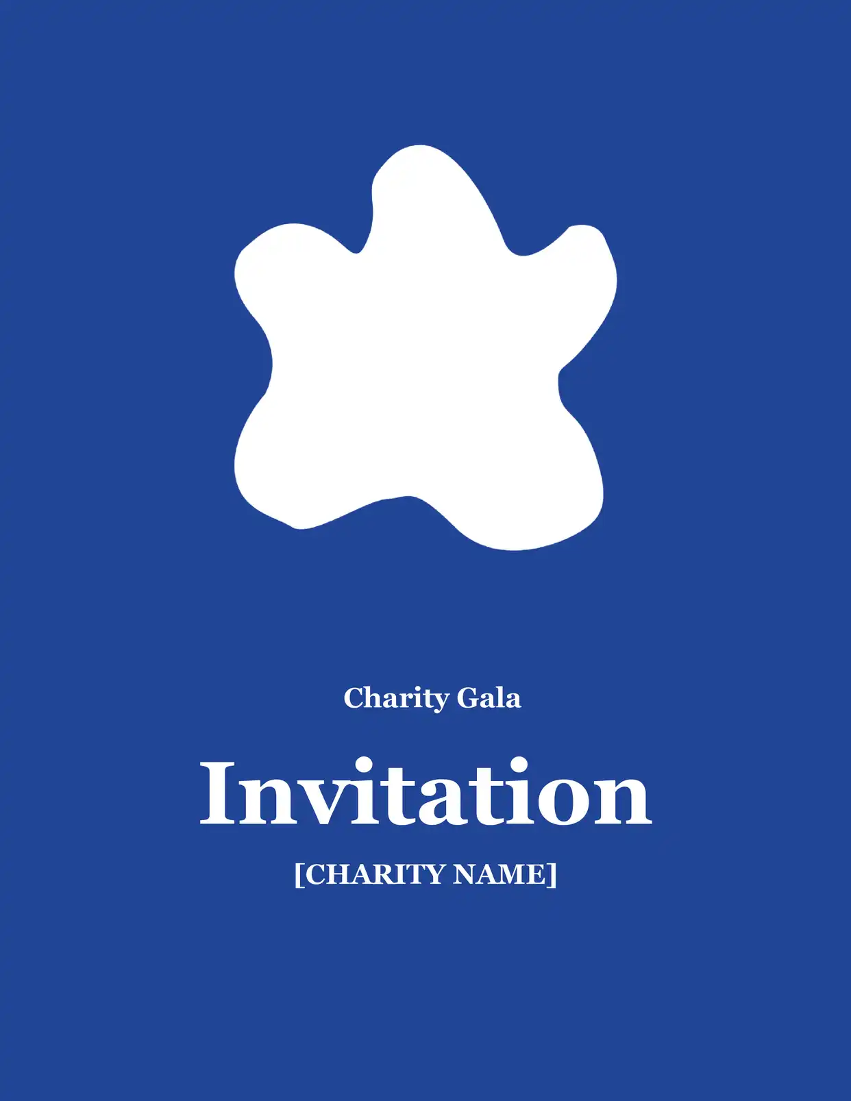 Charity Gala Invitation