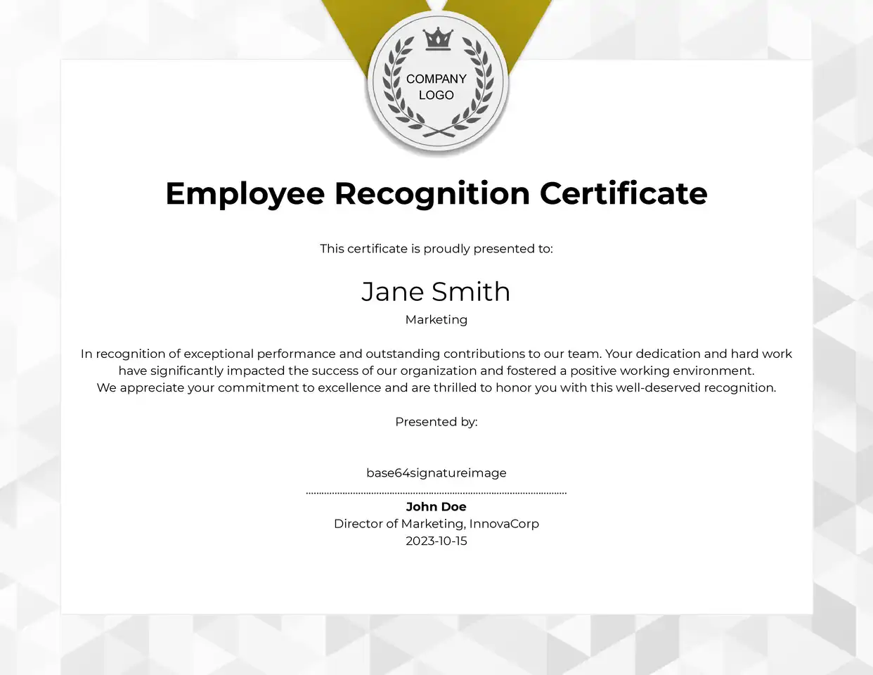 Certificate Generation