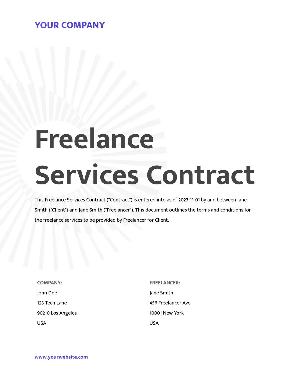 Contract & Agreement Batches
