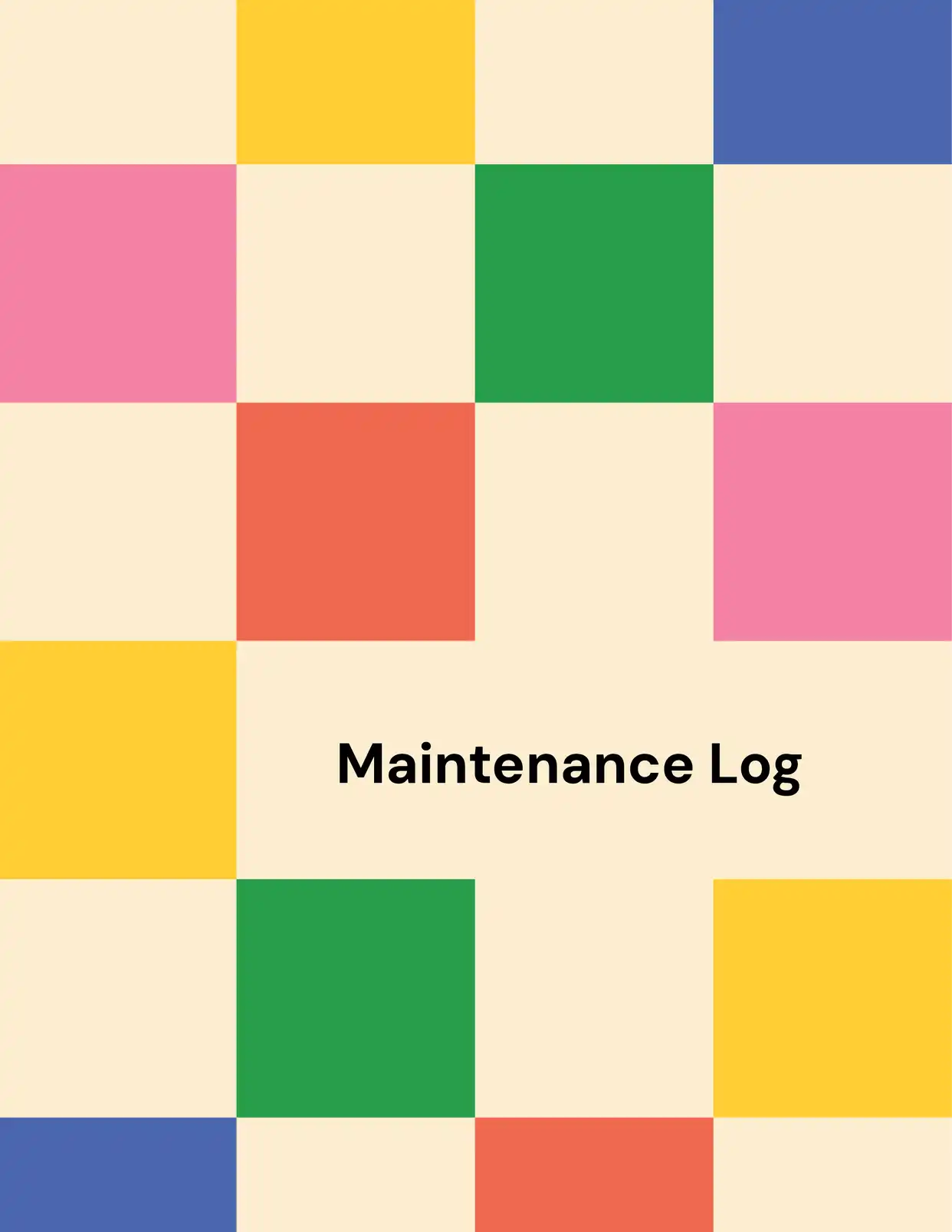 Maintenance Log