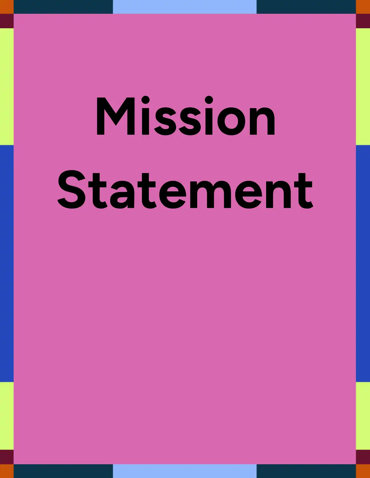 Mission Statement