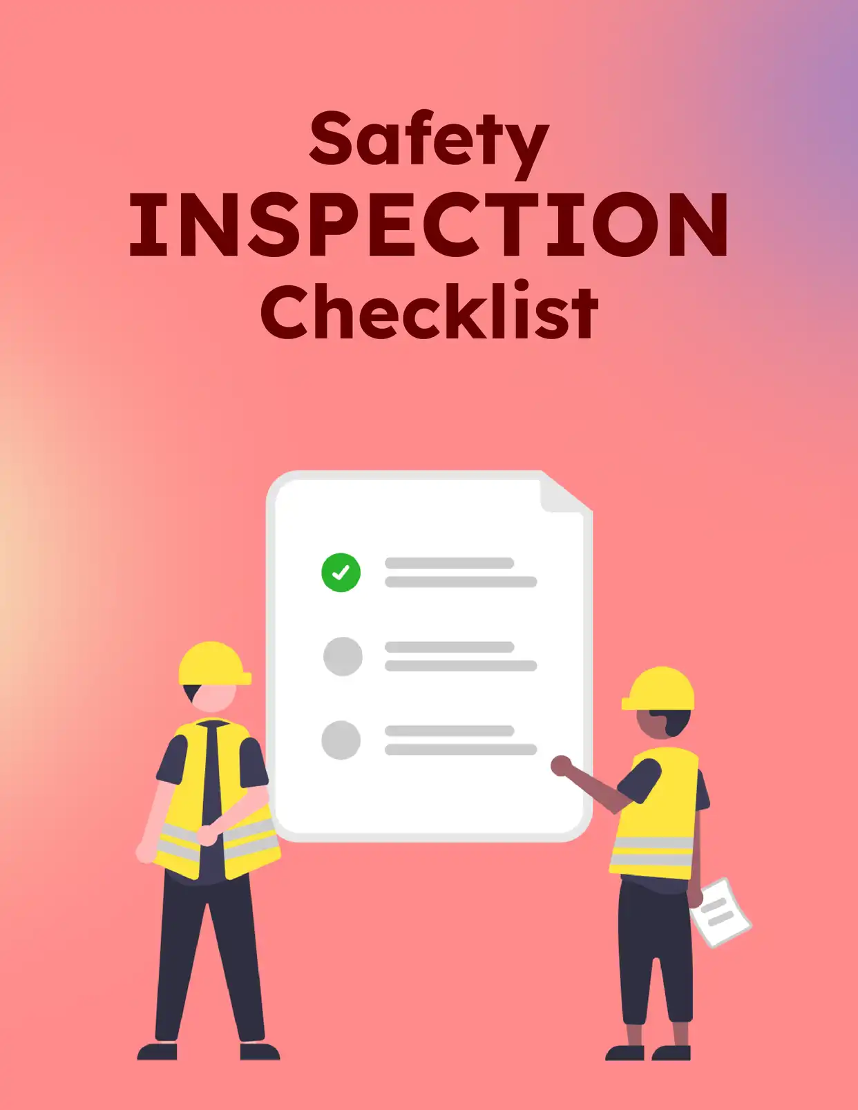 Safety Inspection Checklist