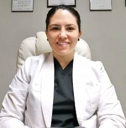 Foto de la Dra. Fabiola López Madrigal