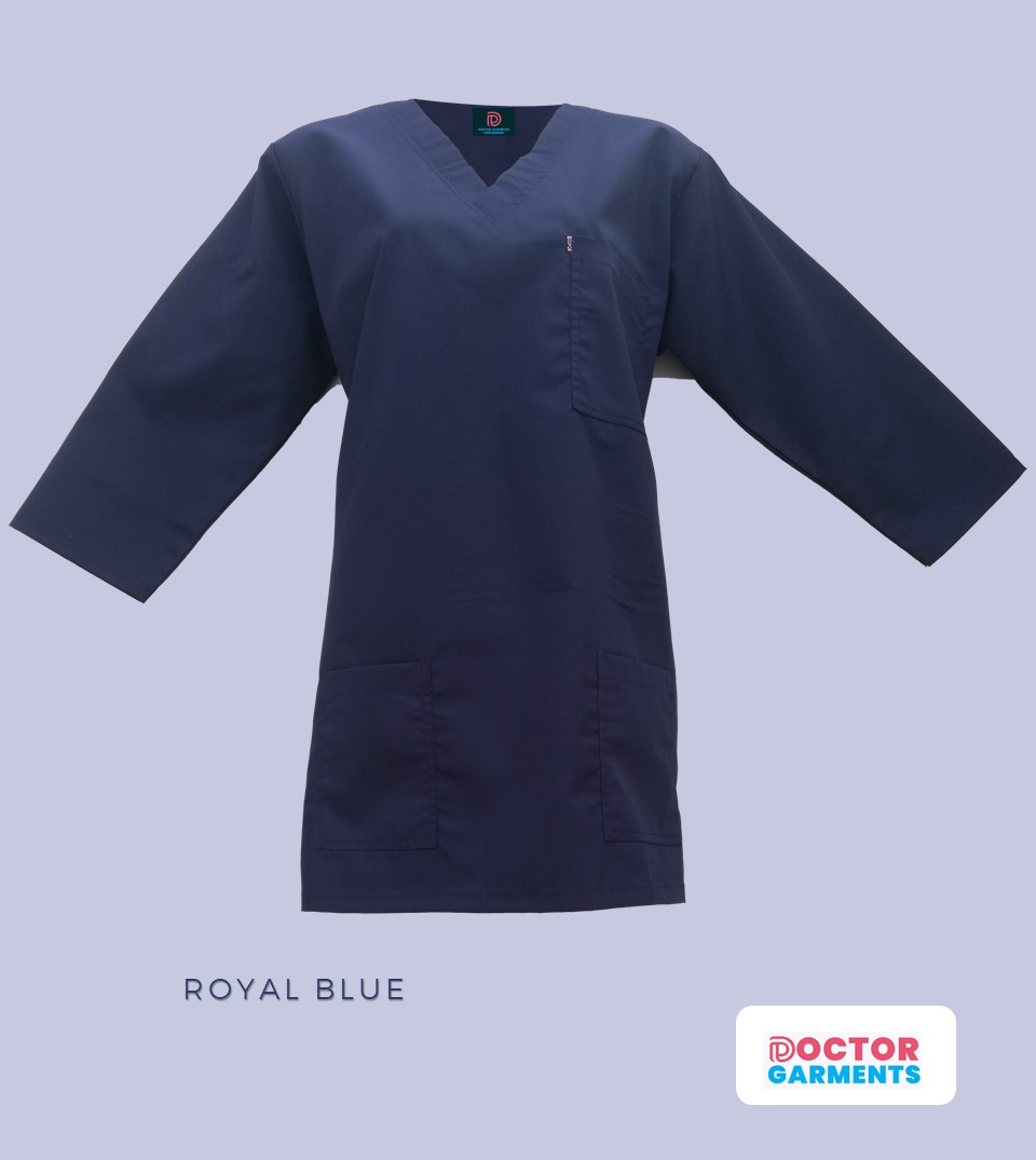 Royal Blue Medical Scrub - Winter Export
