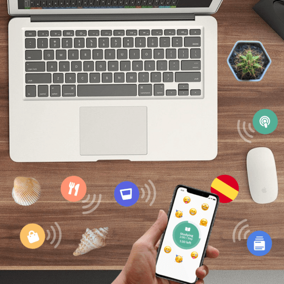 Run shortcuts by tapping your phone to an NFC tag (Only iOS)