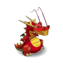 Dragonito rojo
